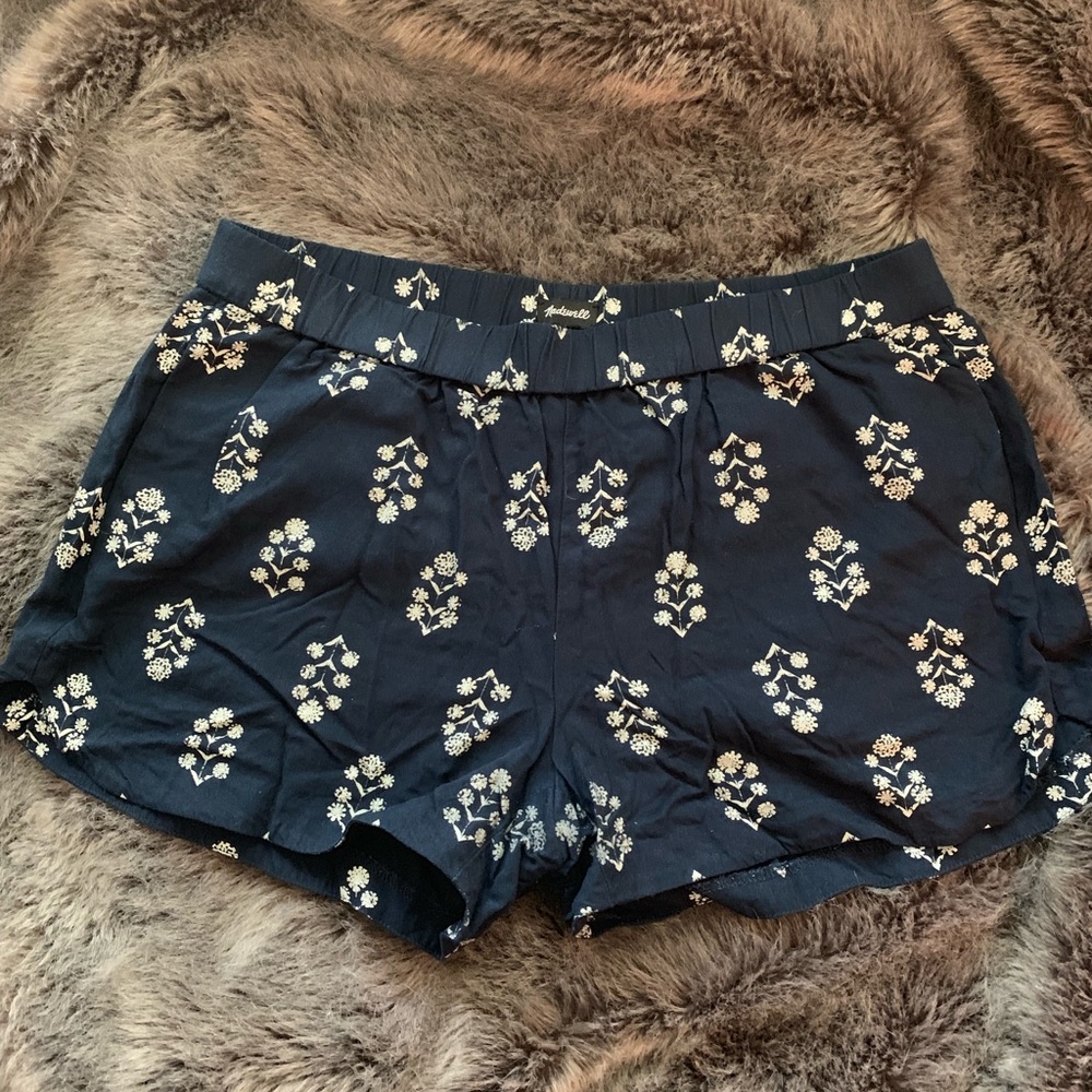 Madewell Pull On Shorts in Folk Floral